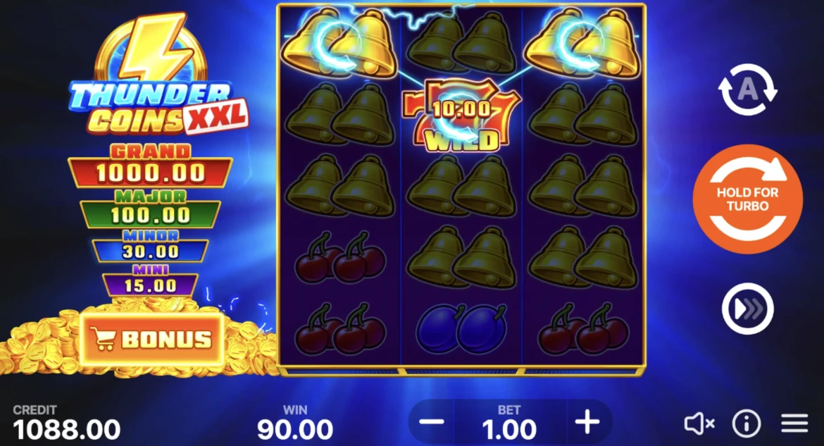 Thunder Coins XXL: Hold and Win