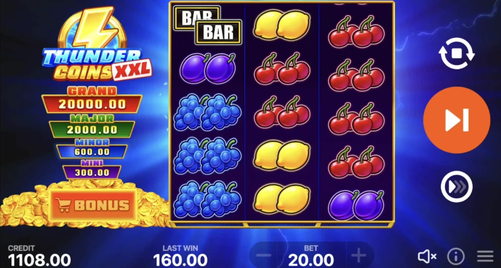 Thunder Coins XXL: Hold and Win